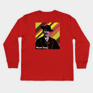 Wyatt Earp Kids Long Sleeve T-Shirt